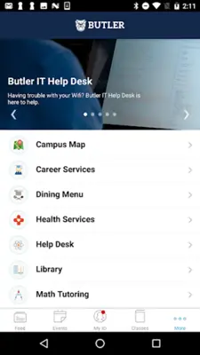 Butler University App android App screenshot 0